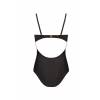 Jednoczęściowy strój kąpielowy Self Fashion 11 S1000N czarny czarny tył